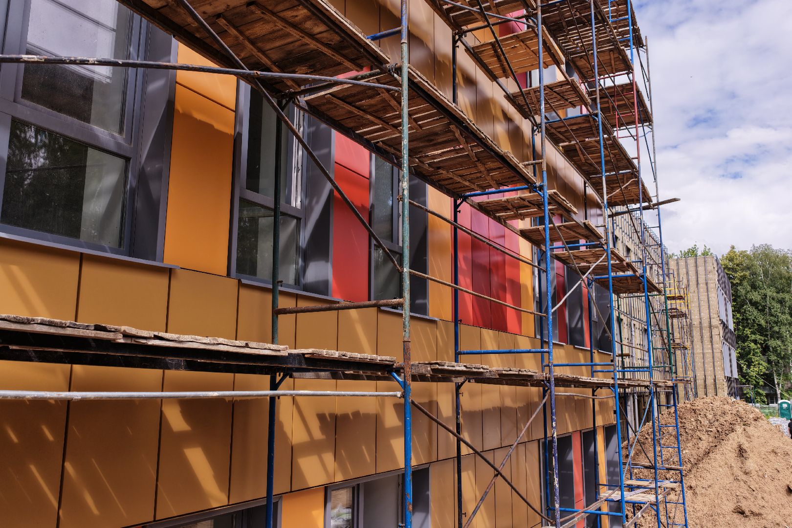 видео с коптера, детский сад радуга, детский сад химки,