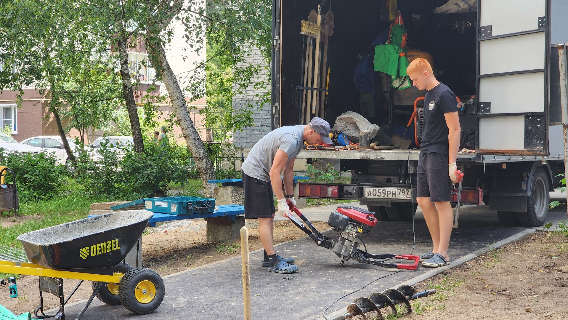 новая игровая площадка, протвино, благоустройство,