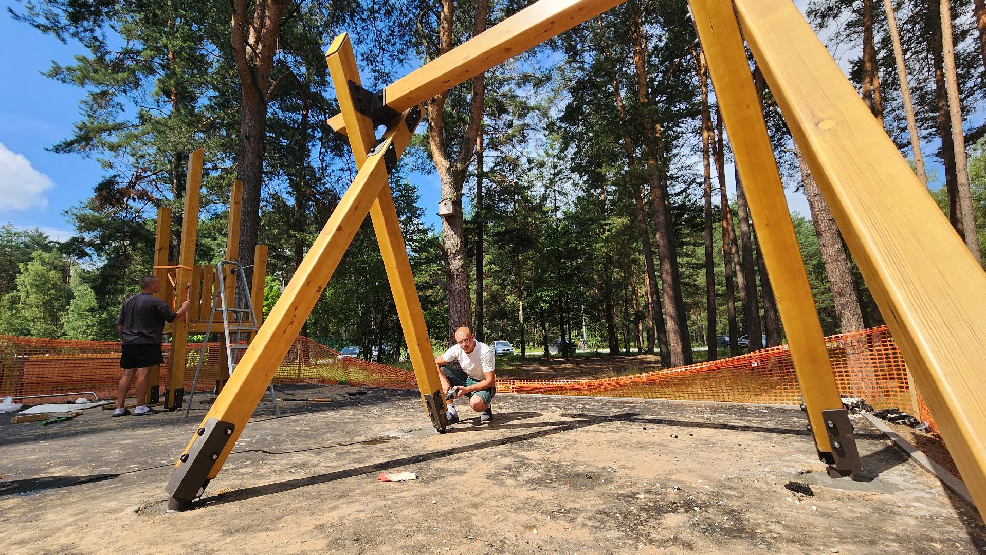 новая игровая площадка, протвино, благоустройство,