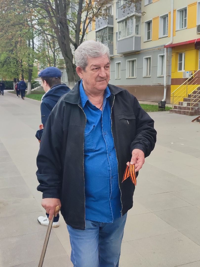 Кашира, День Победы, георгиевская ленточка, волонтеры, молодая гвардия, ГАИ