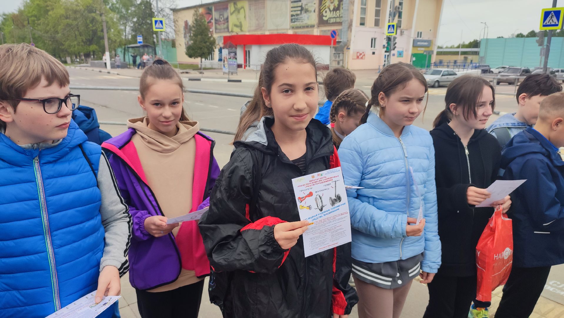 Кашира, День Победы, георгиевская ленточка, волонтеры, молодая гвардия, ГАИ