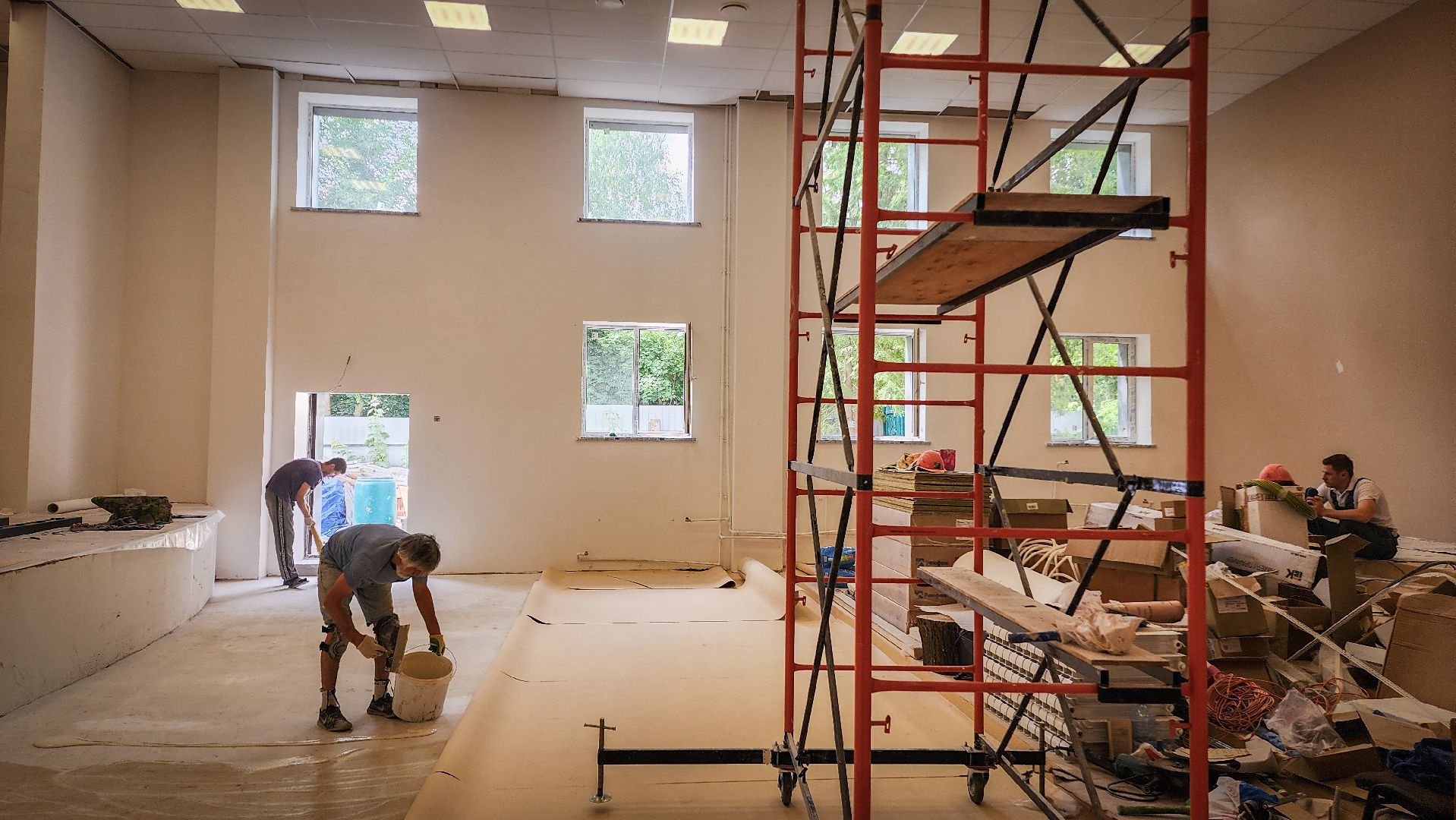 бронницы, капитальный ремонт детской школы искусств , капремонт бронницы,