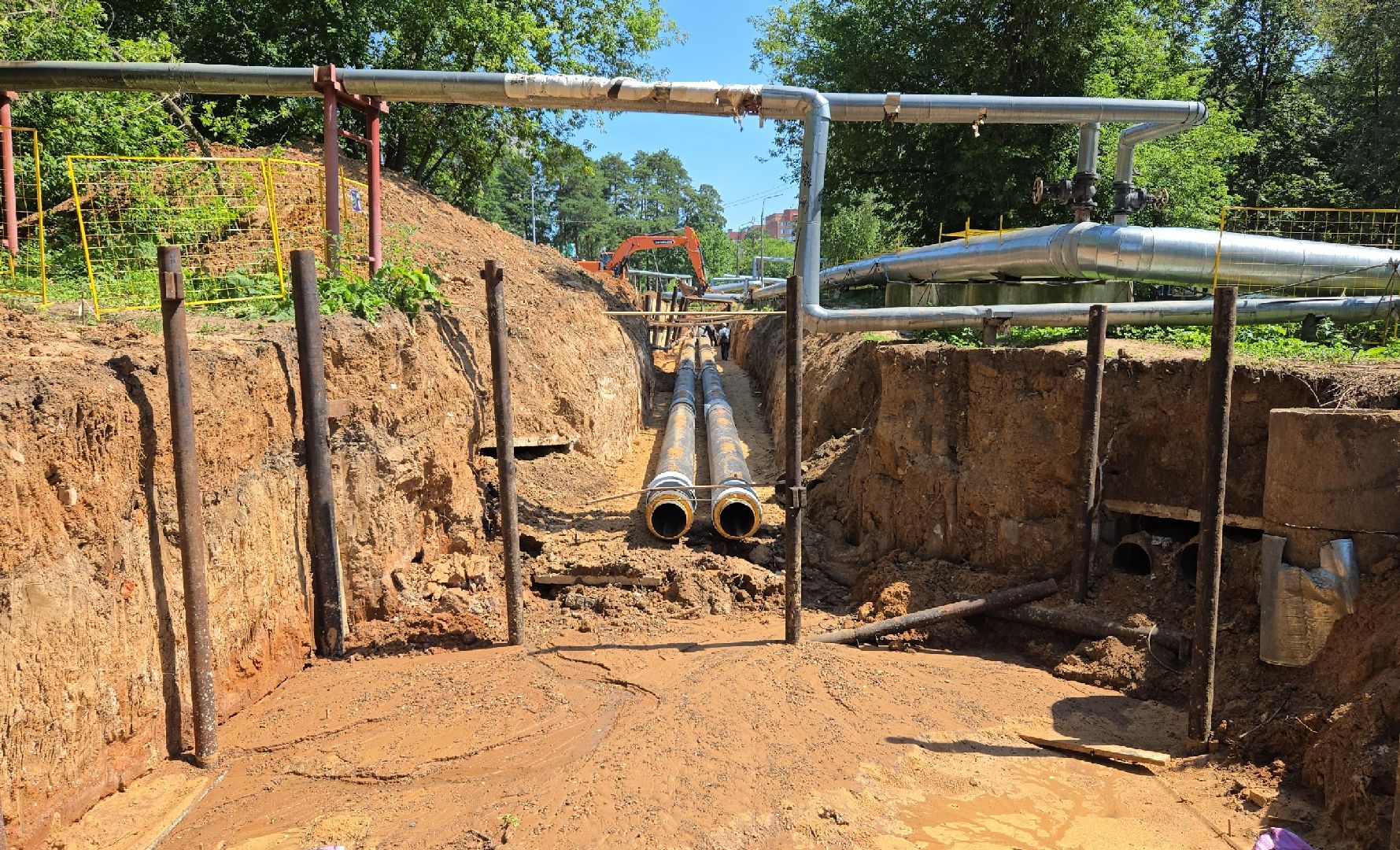 телоэнергетика, власиха теплосеть, реконструкция теплосети, сети теплотрассы,