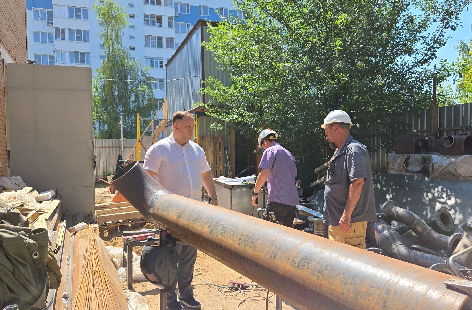 телоэнергетика, власиха теплосеть, реконструкция теплосети, сети теплотрассы,