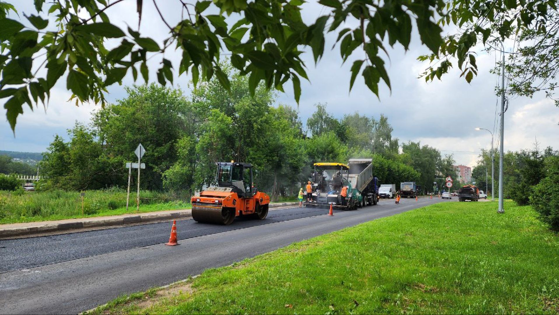 Дмитров, Ремонт дорог, Микрорайон Космонавтов, Минтранс,