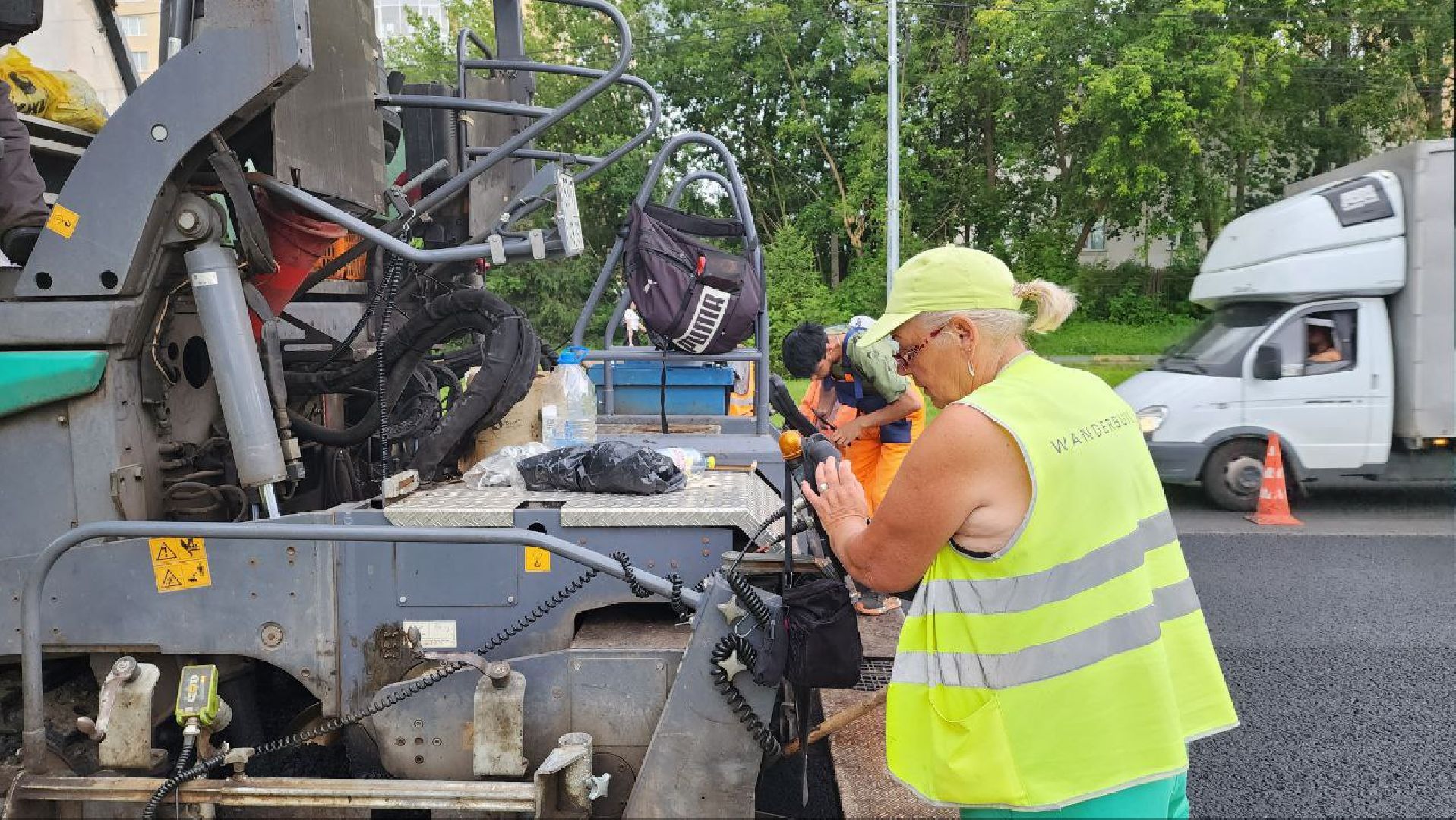 Дмитров, Ремонт дорог, Микрорайон Космонавтов, Минтранс,