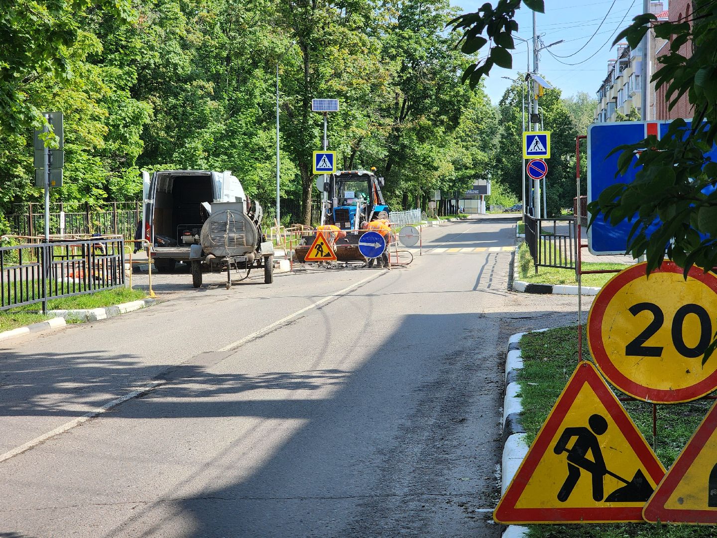 дубна, дорожное движение, ограничение движения, жкх,