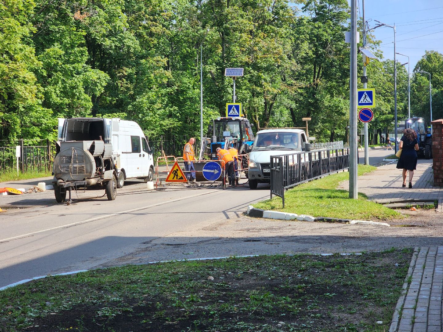дубна, дорожное движение, ограничение движения, жкх,