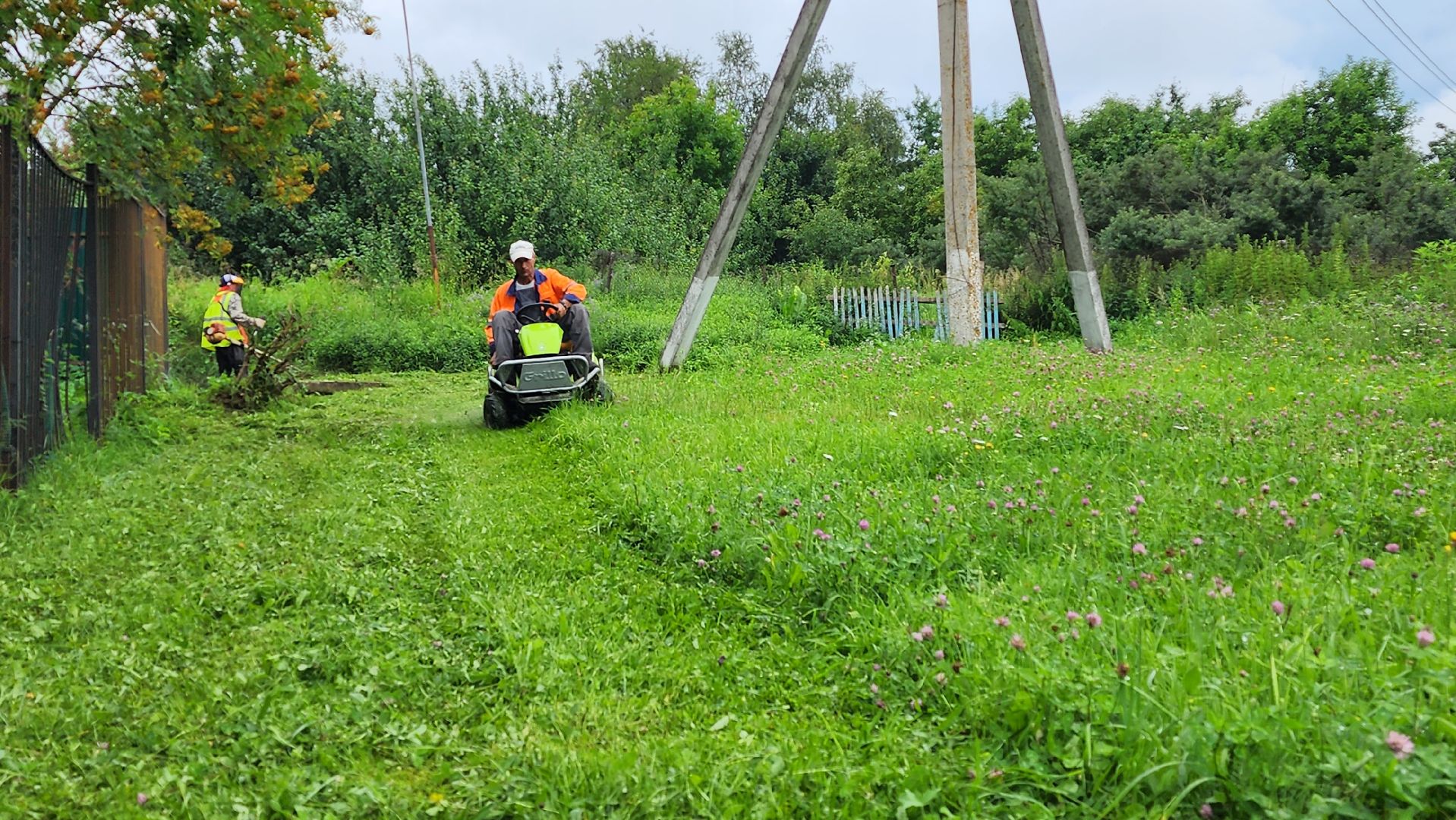 истра, благоустройство, покос травы,