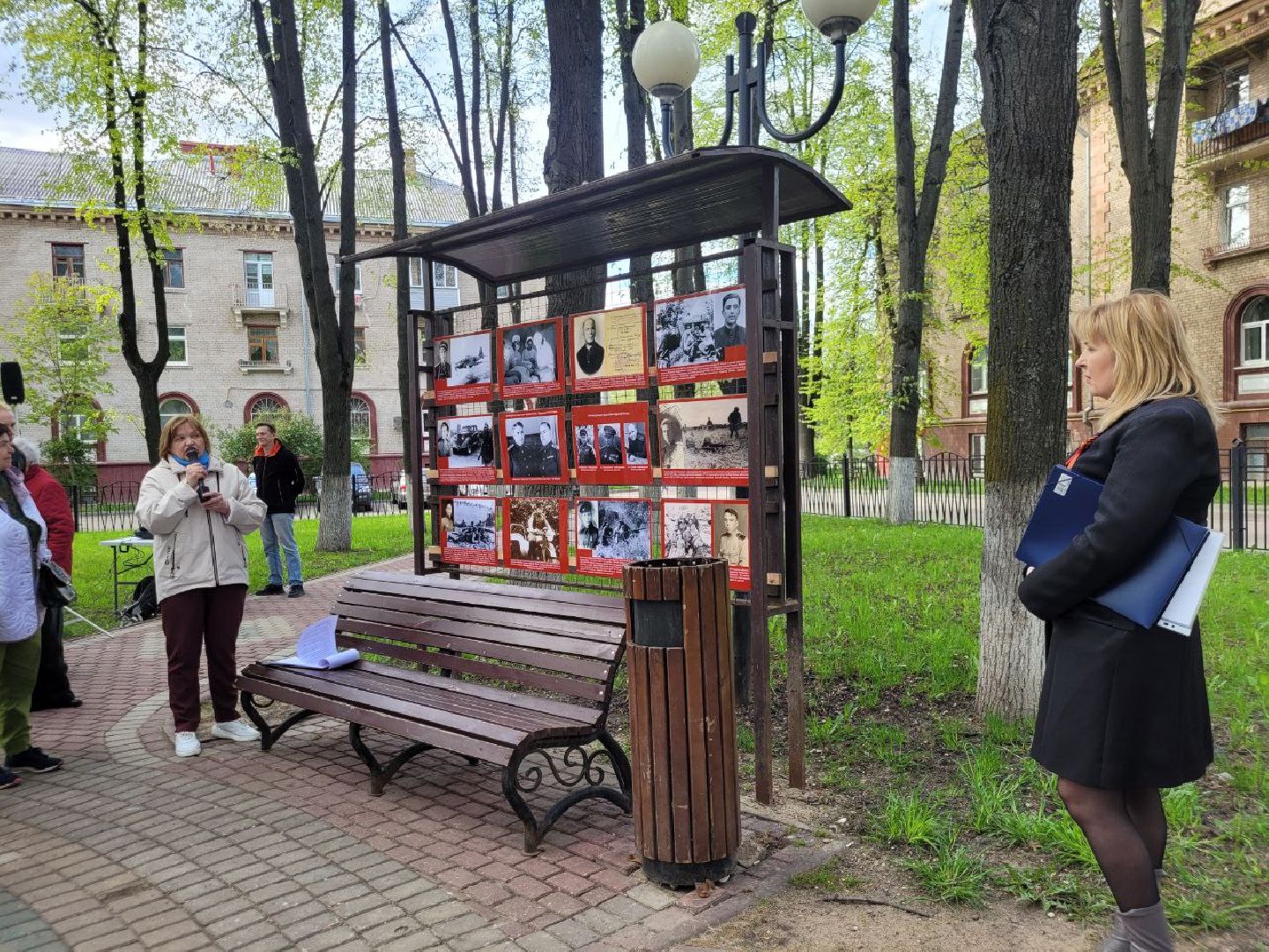 курская битва, память, видное, выставка, сквер