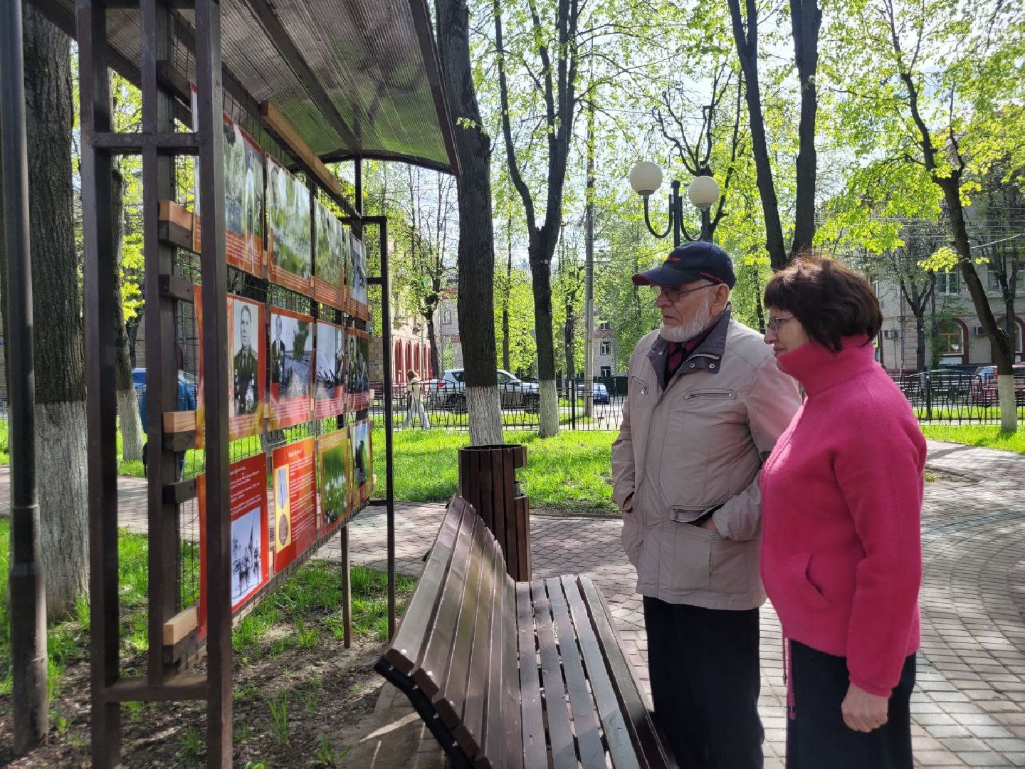 курская битва, память, видное, выставка, сквер