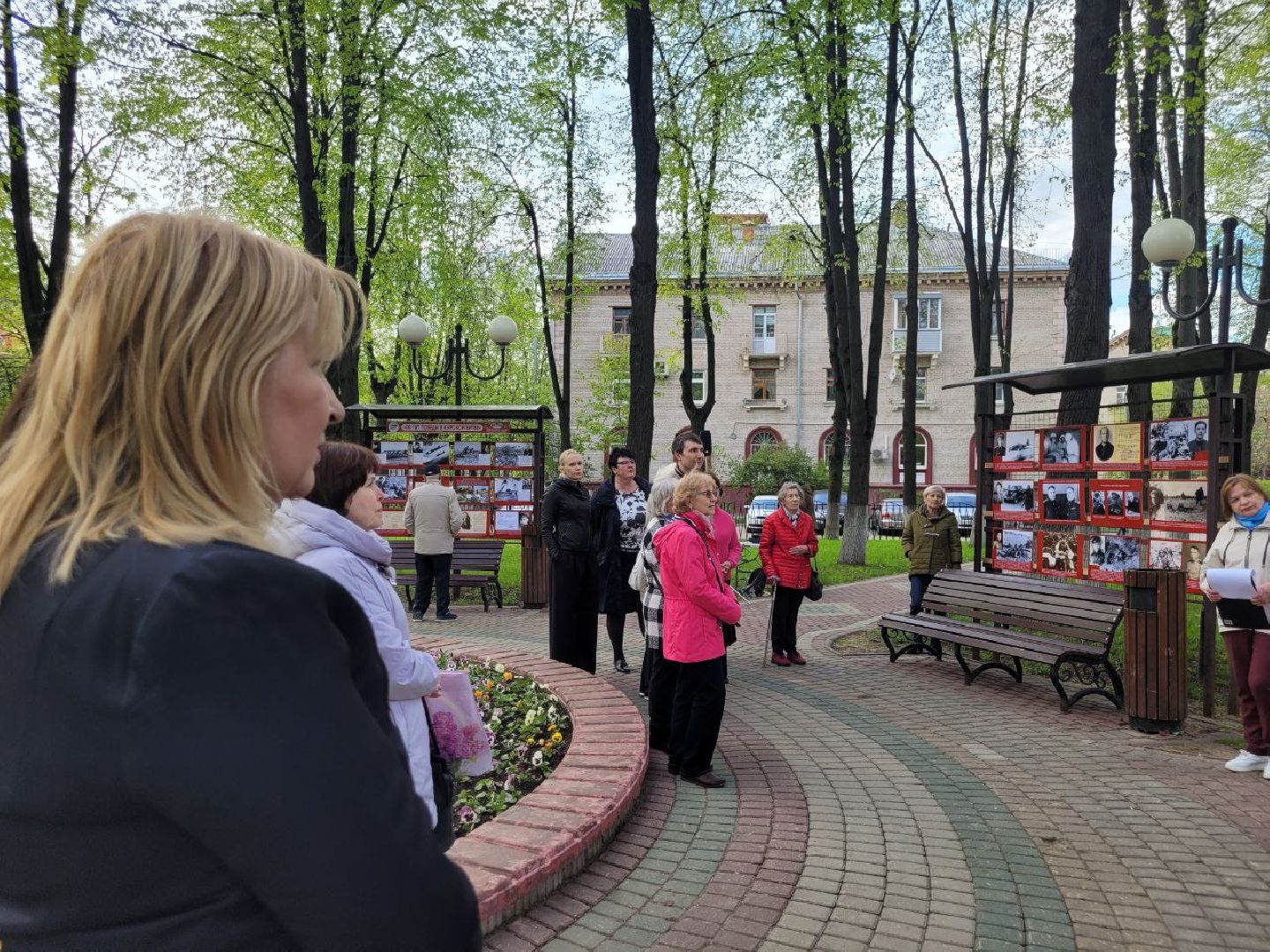 курская битва, память, видное, выставка, сквер