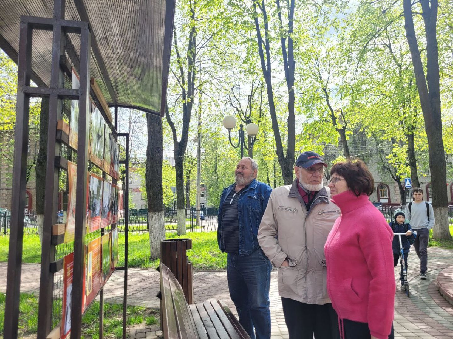 курская битва, память, видное, выставка, сквер