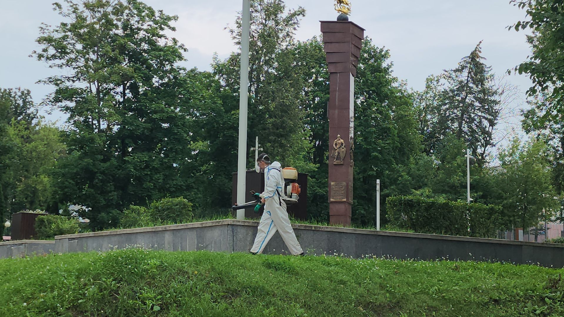 Истра, Парк, обработка от клещей, Клещи,