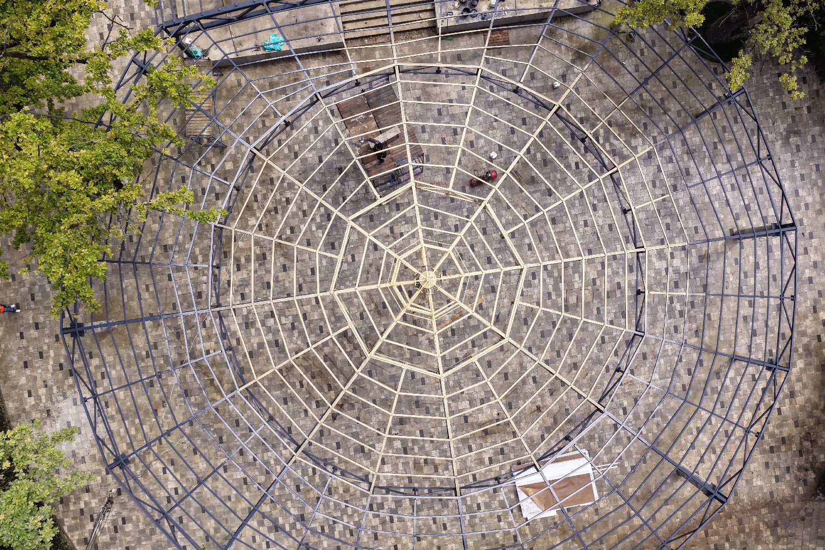 видео с коптера, парк имени льва толстого, парк химки, благоустройство парка химки,