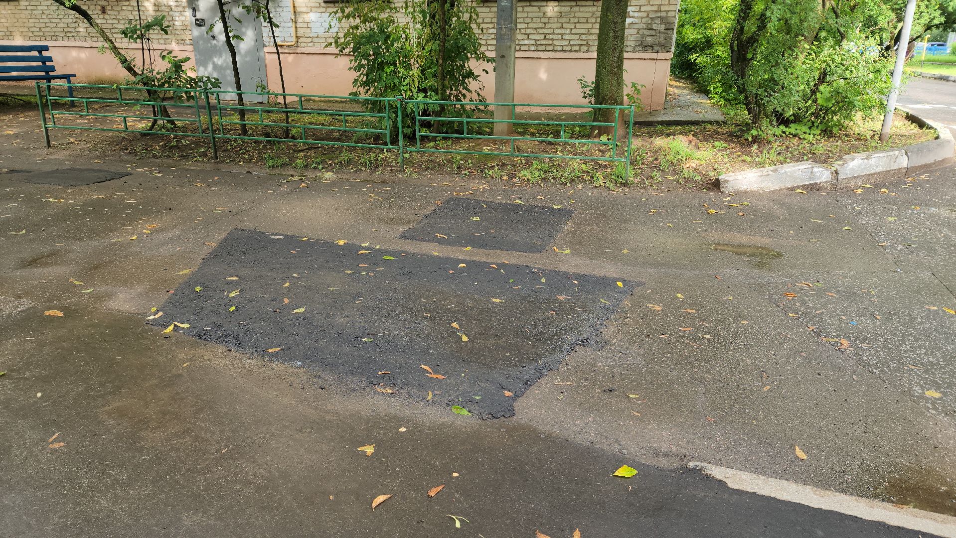 ремонт асфальтового покрытия, ремонт асфальта, Лобня, Ямы,