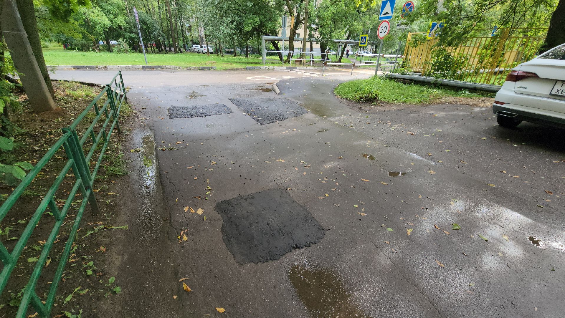 ремонт асфальтового покрытия, ремонт асфальта, Лобня, Ямы,