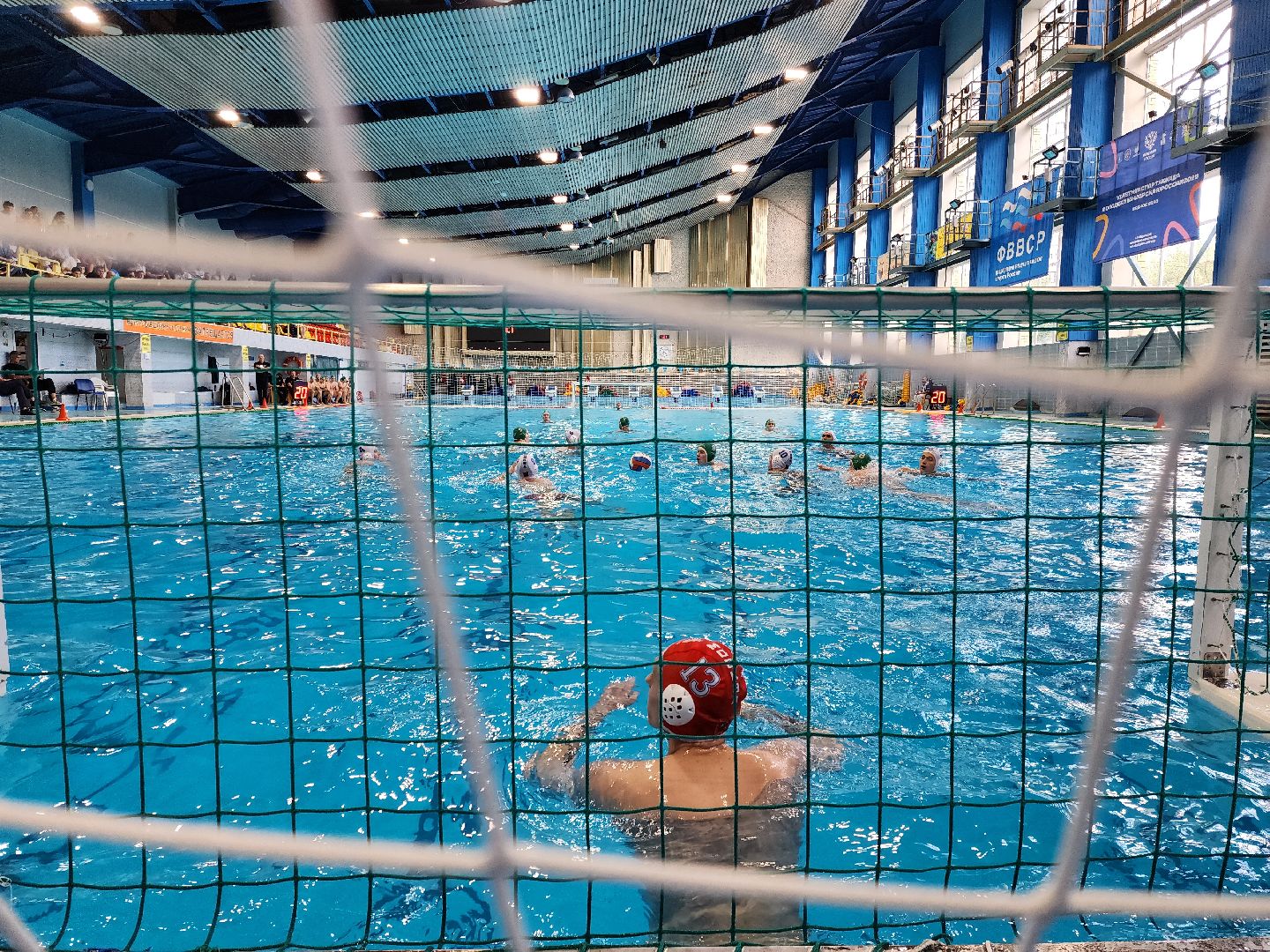 раменское, спорт, шестая летняя спартакиада молодежи, соревнования по водному поло среди юниоров ,вертикальные видео,