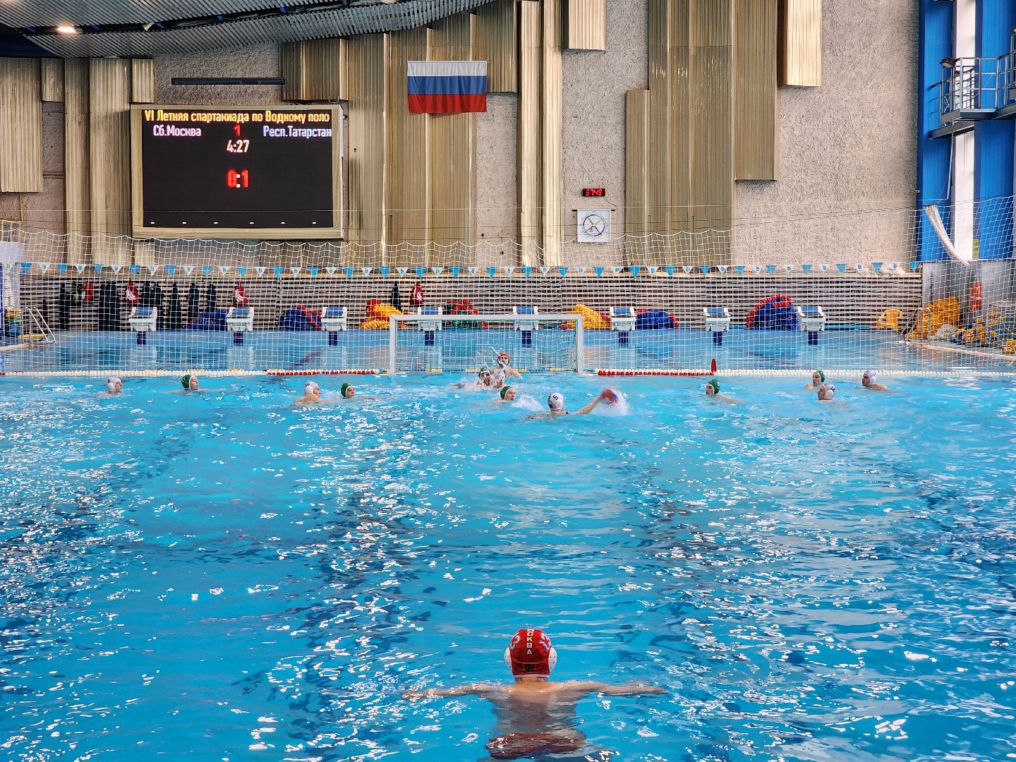 раменское, спорт, шестая летняя спартакиада молодежи, соревнования по водному поло среди юниоров ,вертикальные видео,