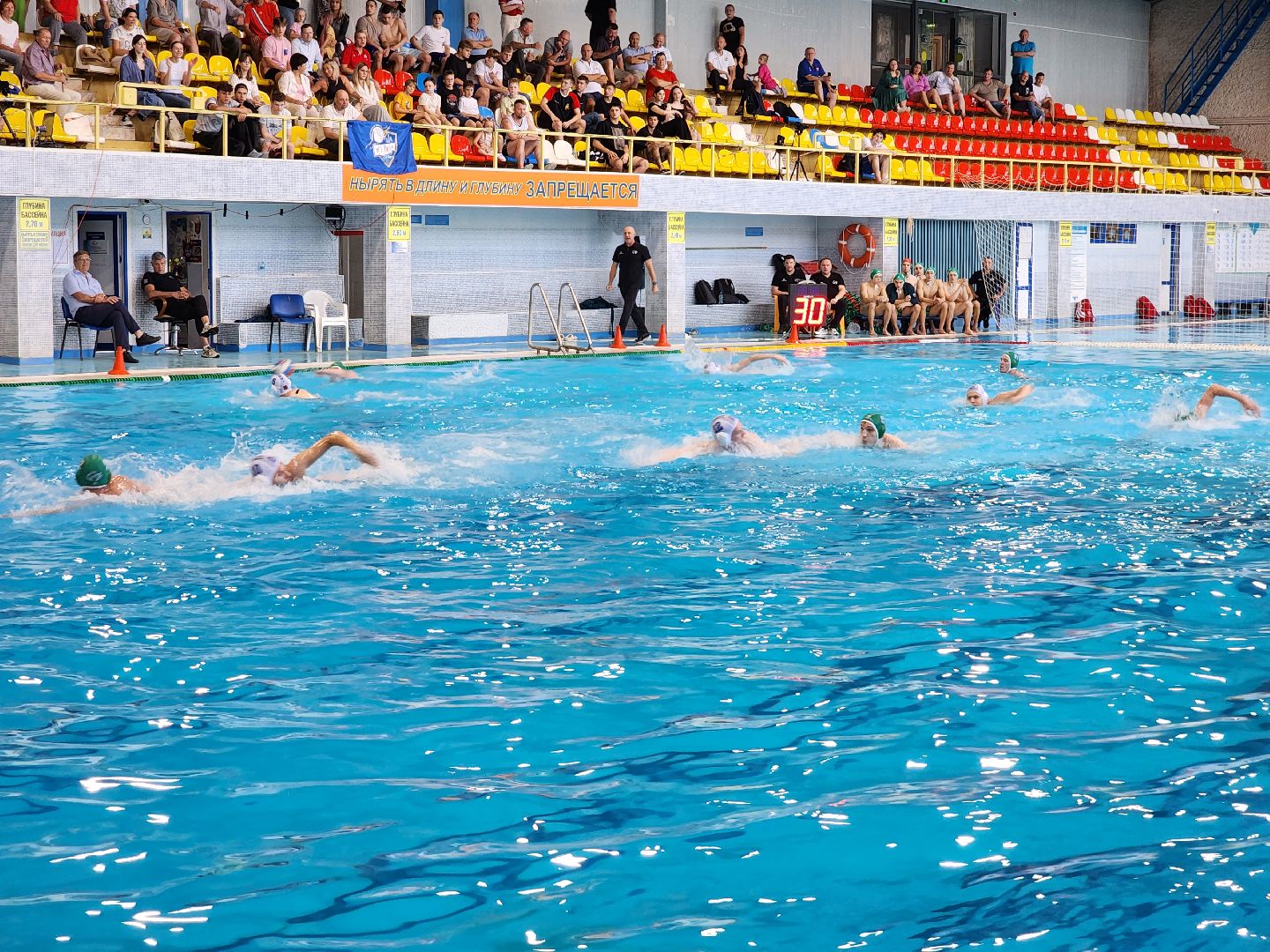 раменское, спорт, шестая летняя спартакиада молодежи, соревнования по водному поло среди юниоров ,вертикальные видео,