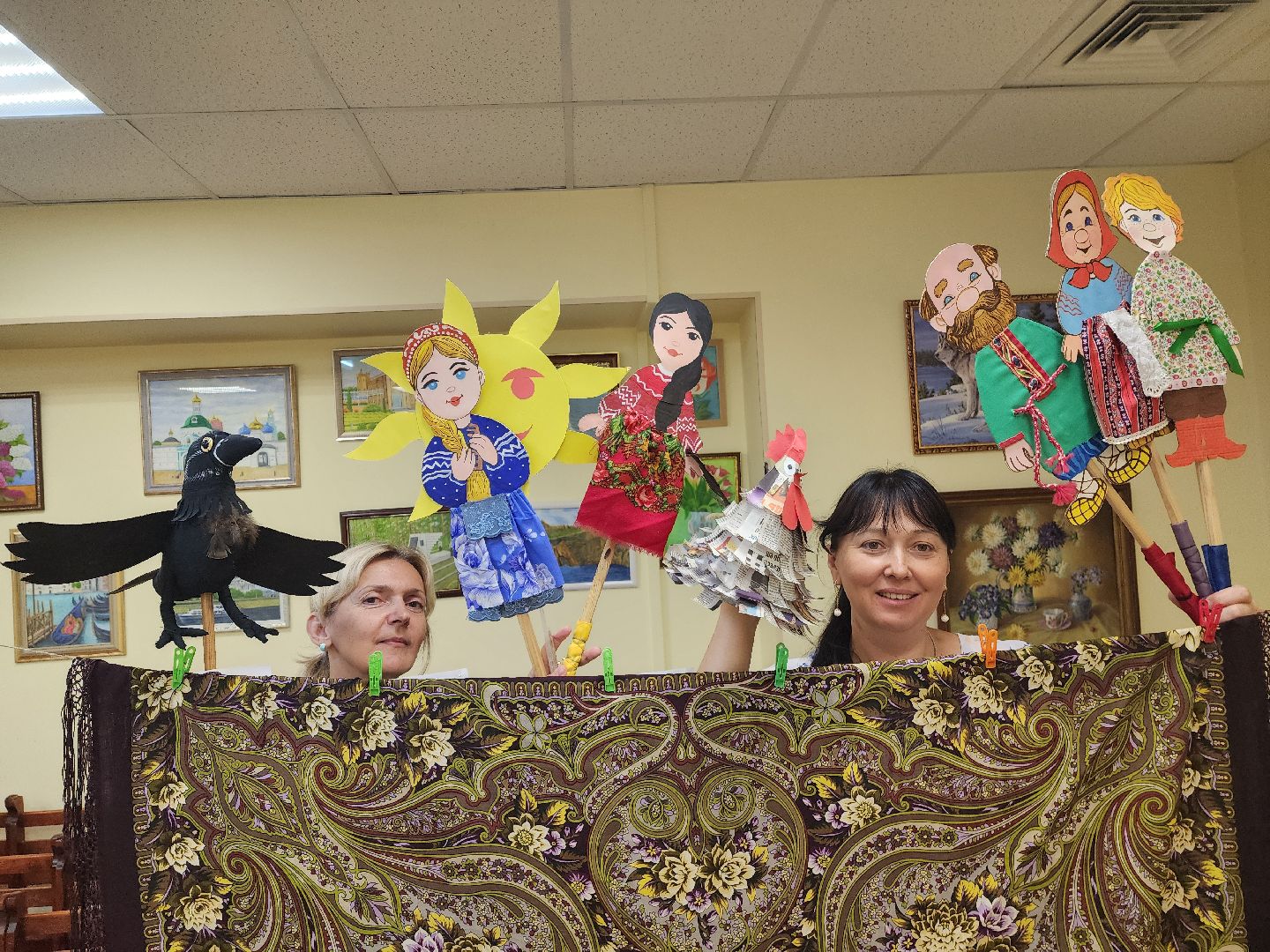 красноармейск, городской округ пушкинский, социальный центр, активное долголетие, кукольный театр,