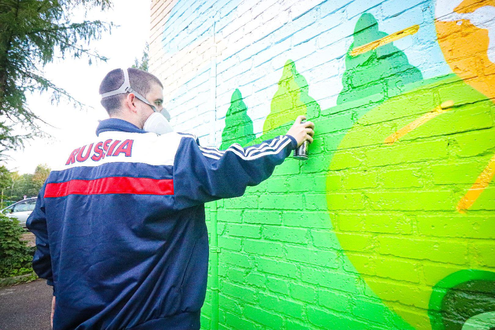 клин, общество, благоустройство, художники,