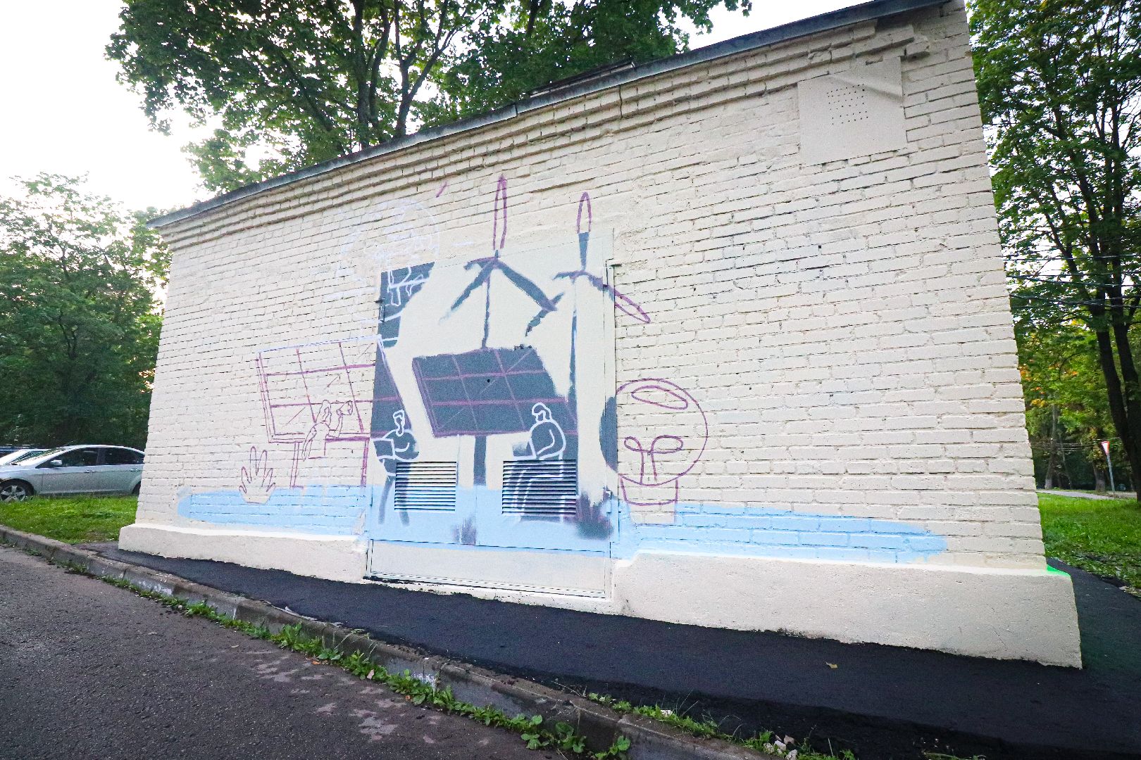 клин, общество, благоустройство, художники,