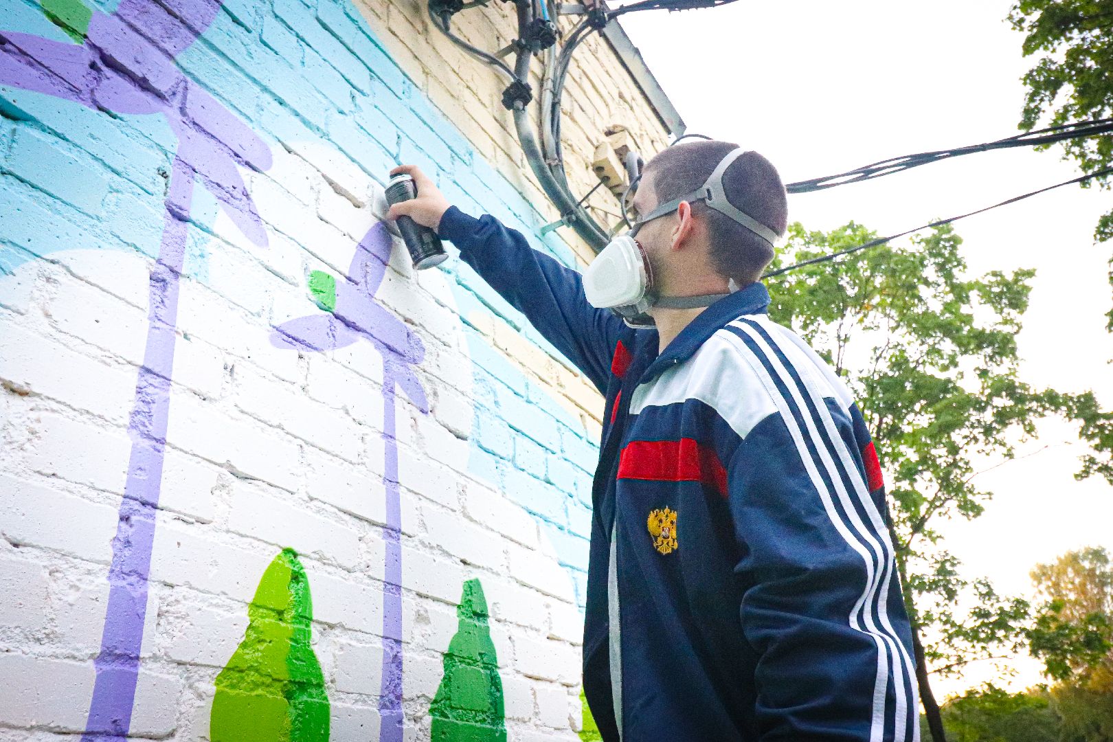 клин, общество, благоустройство, художники,