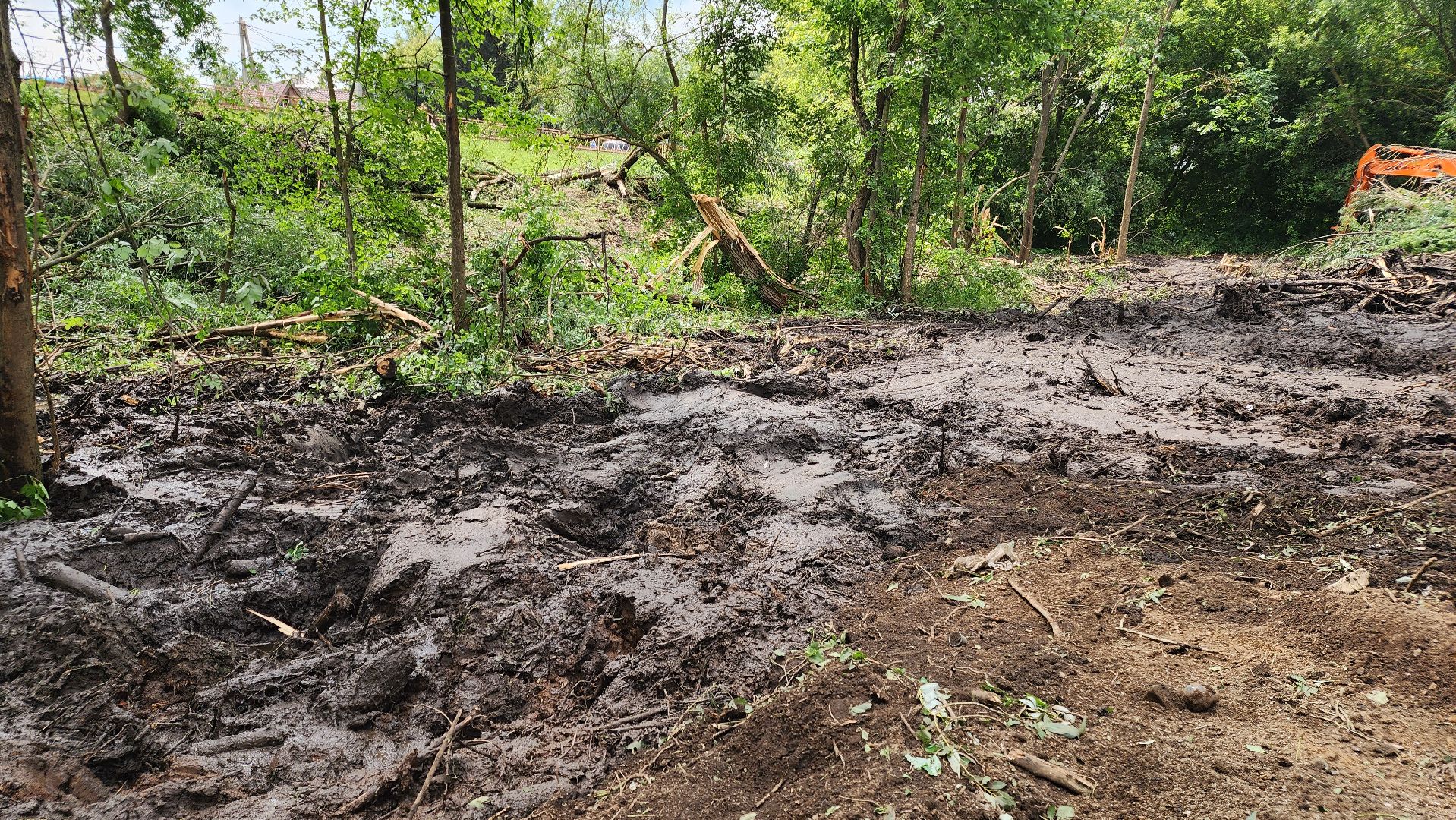 Зарайск, Благоустройство, Расчистка оврага,Монастырка,