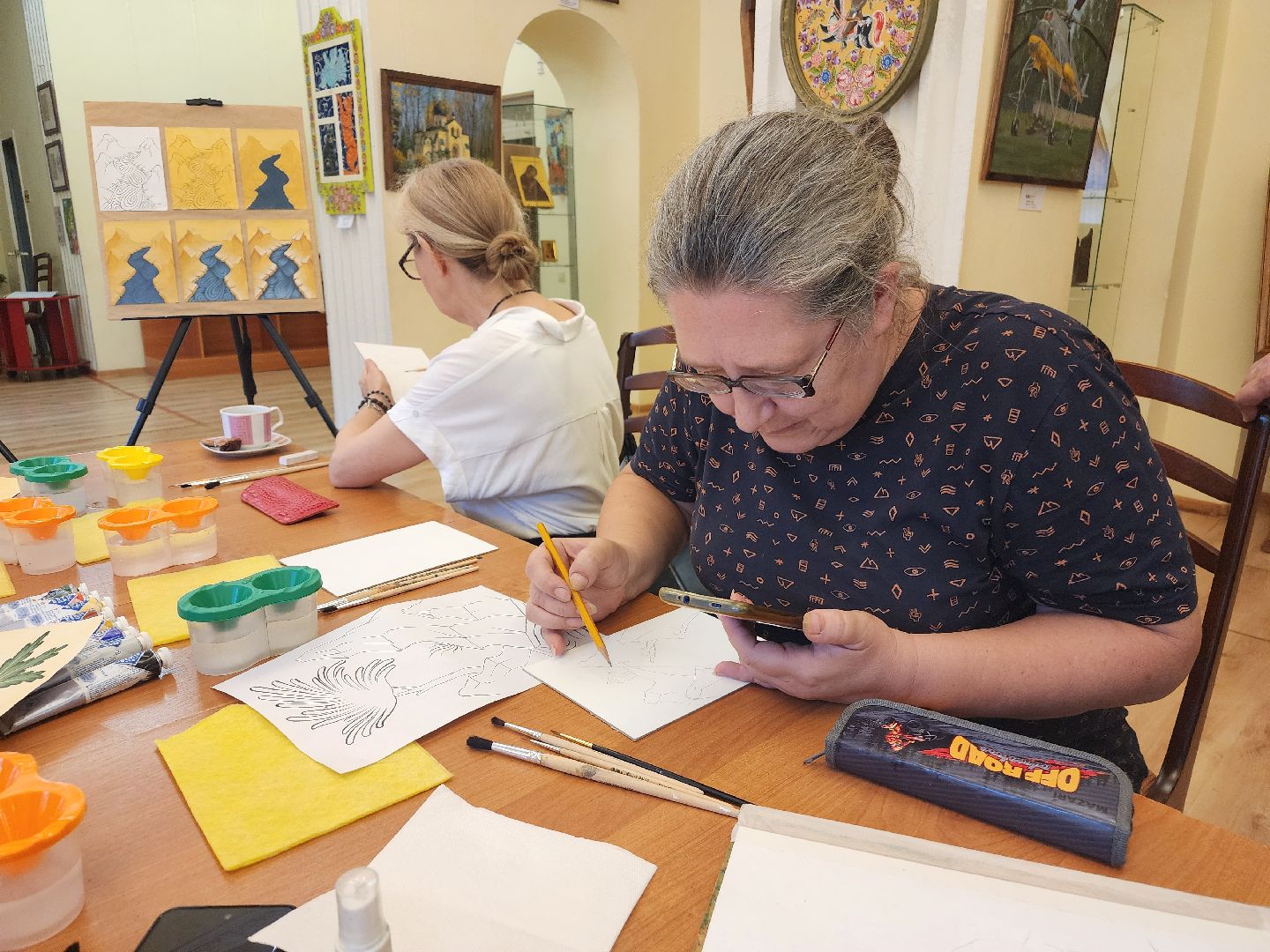 фрязино, мастер-класс, живопись, иконопись, иконописец,