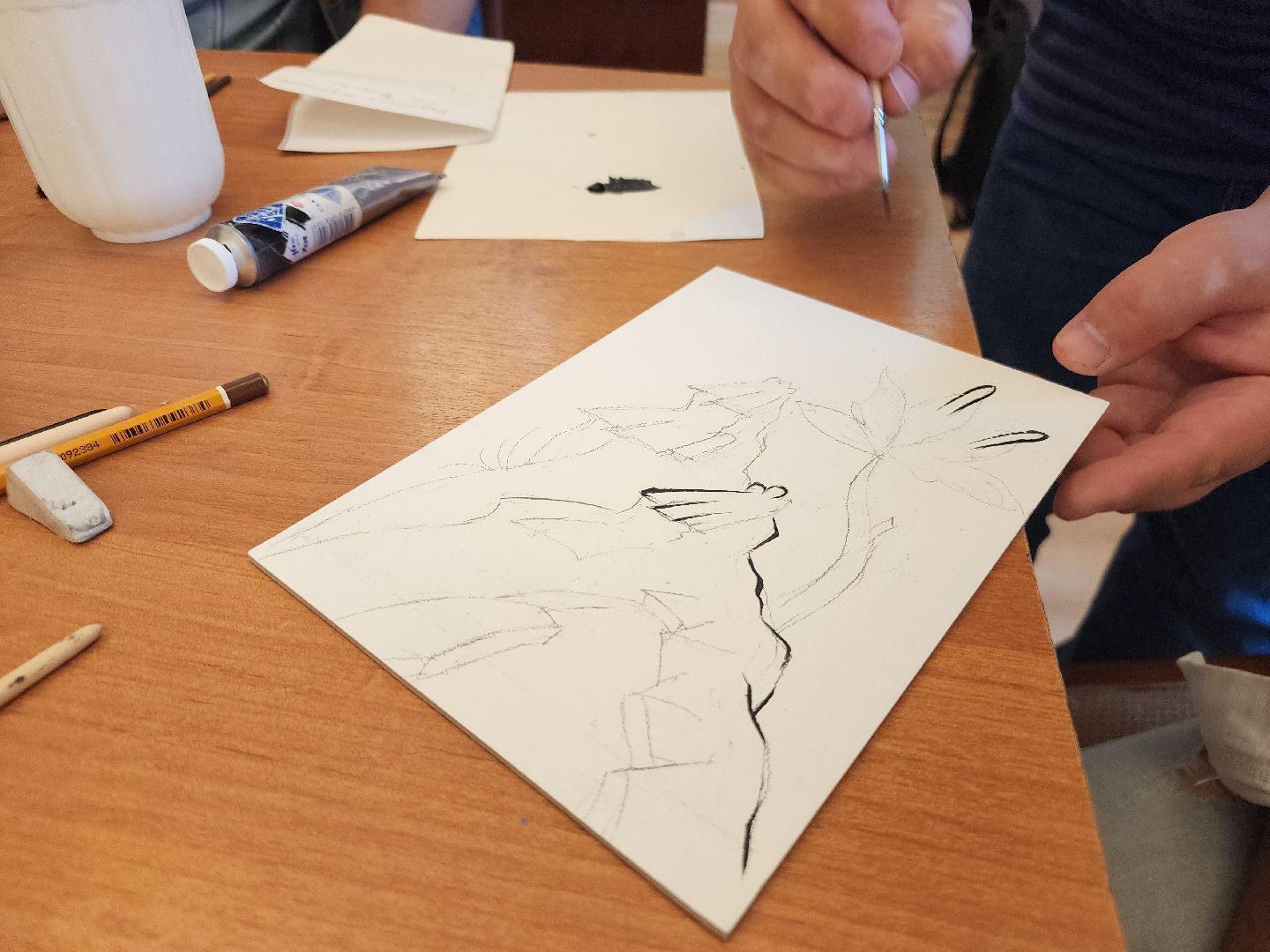 фрязино, мастер-класс, живопись, иконопись, иконописец,