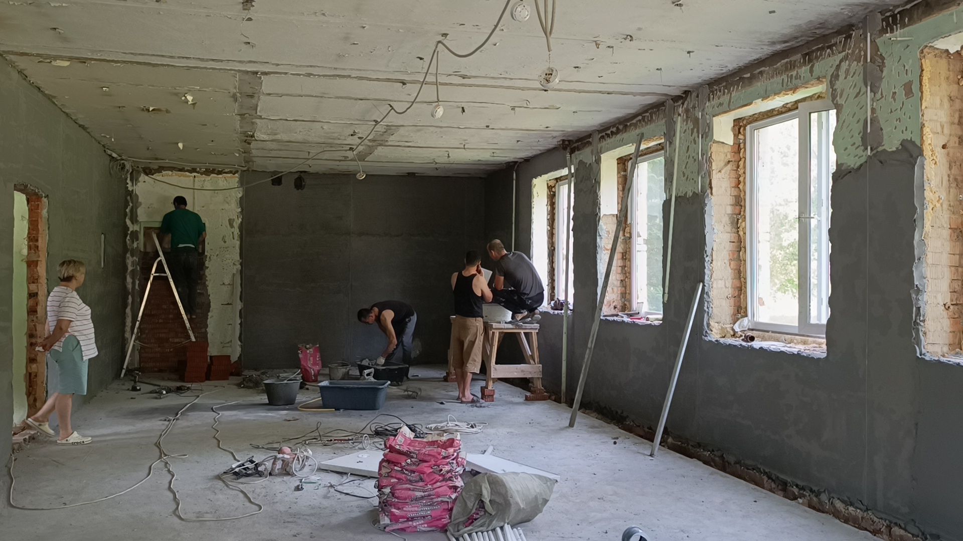 школа, ремонт, лобня,