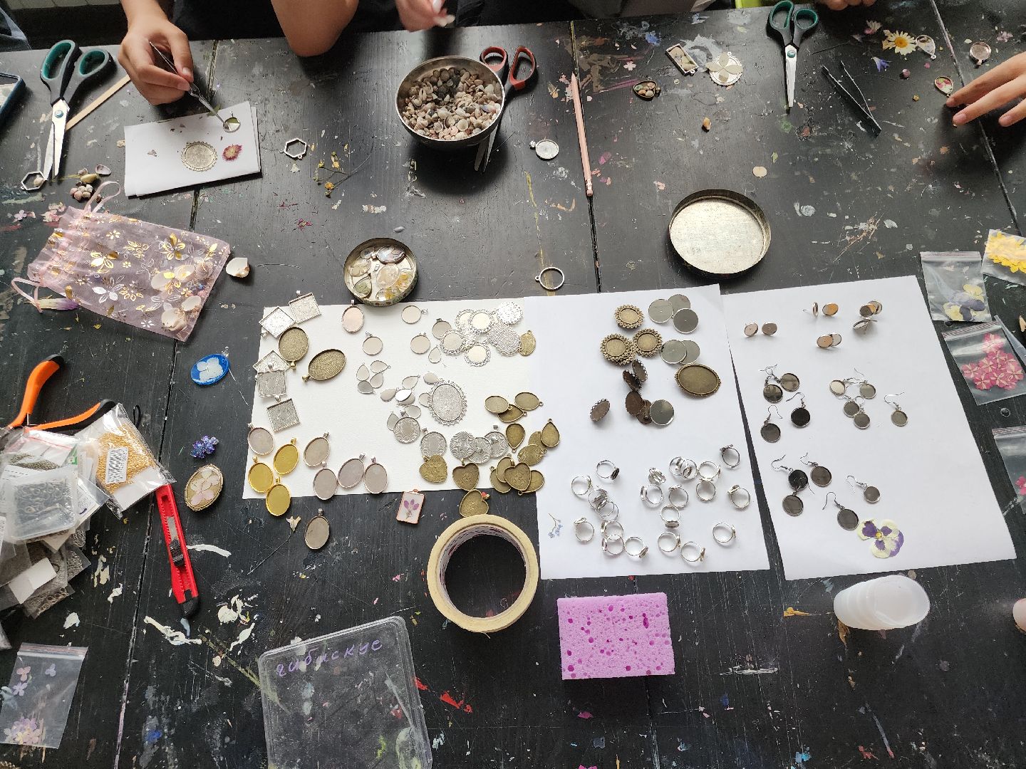 Черноголовка, Мастер-класс, Создание украшений,