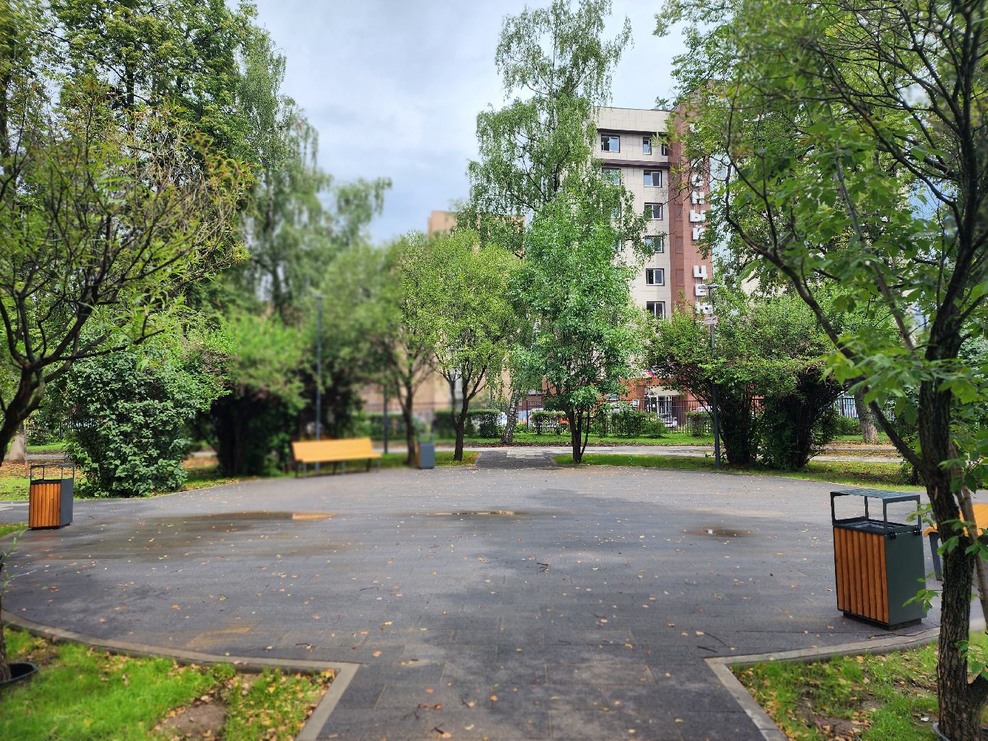 королёв, благоустройство , сквер у ркк энергия,