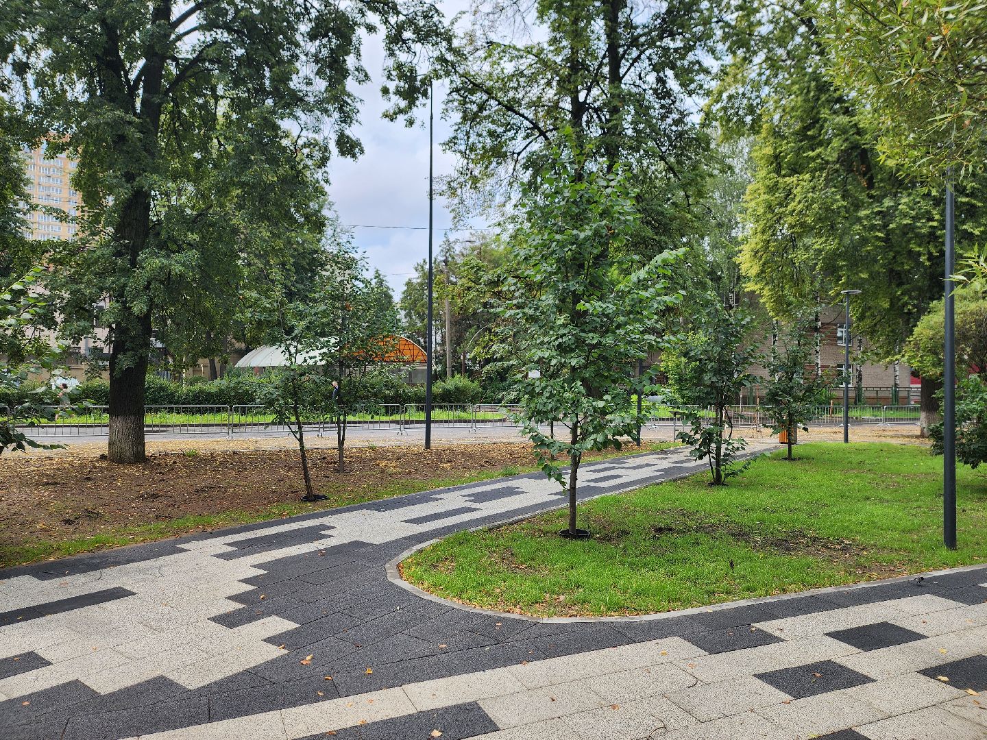 королёв, благоустройство , сквер у ркк энергия,