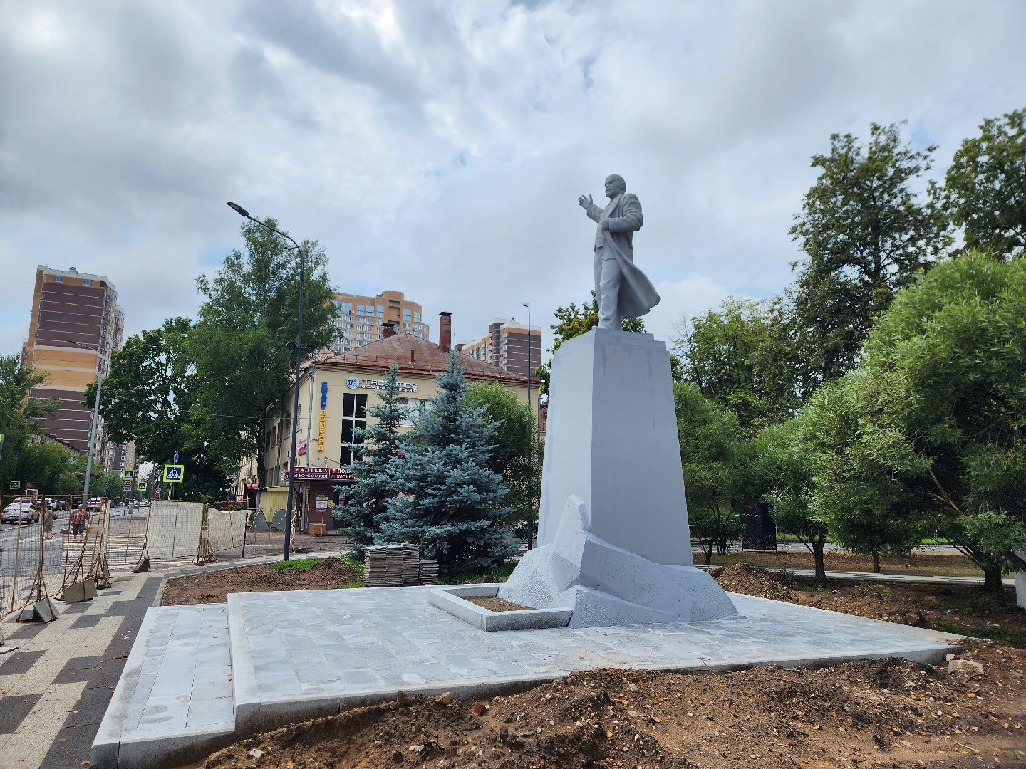 королёв, благоустройство , сквер у ркк энергия,