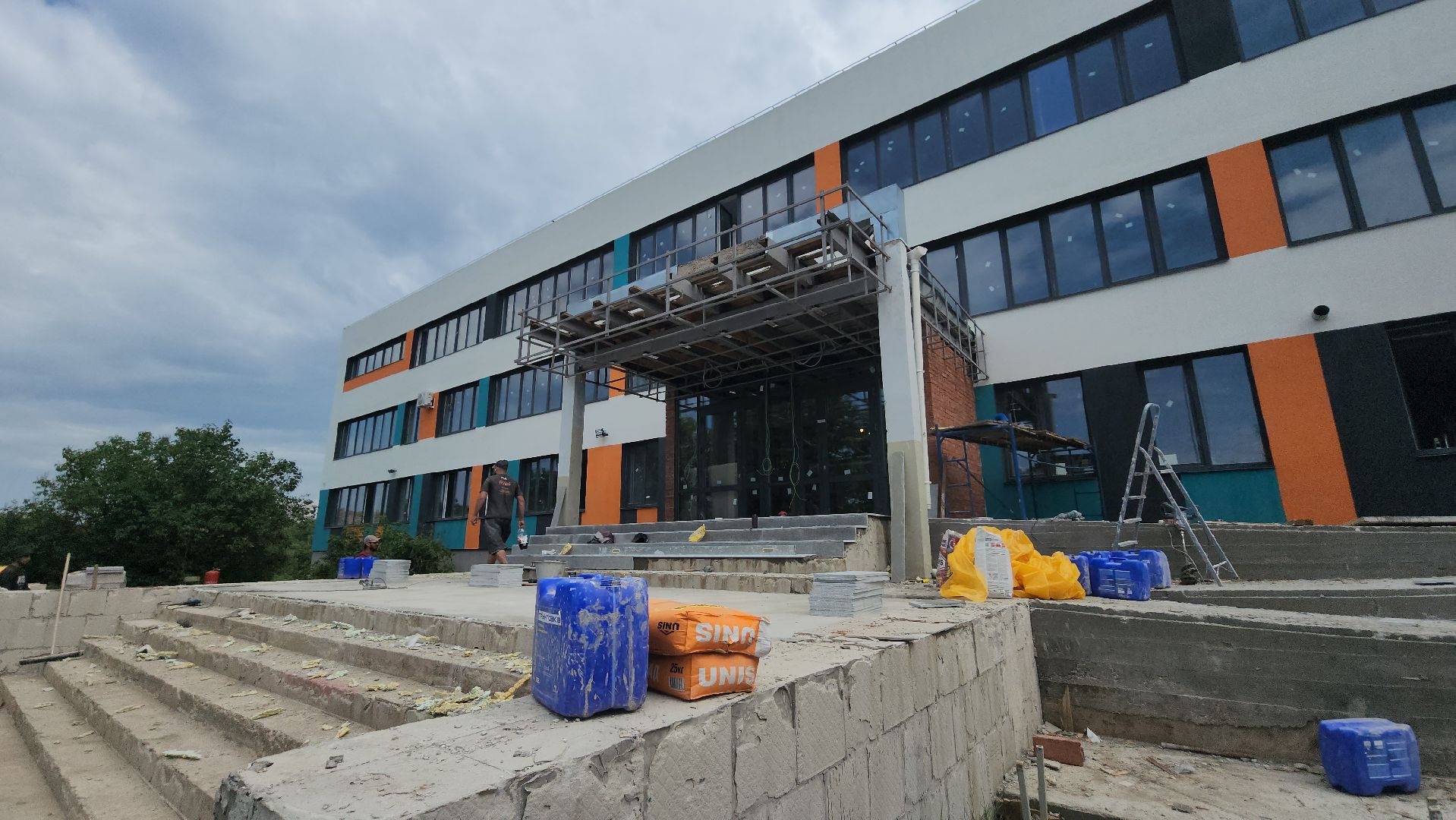 серпухов, школа 2, улица луначарского, капитальный ремонт школы, сборка новой мебели в школе,