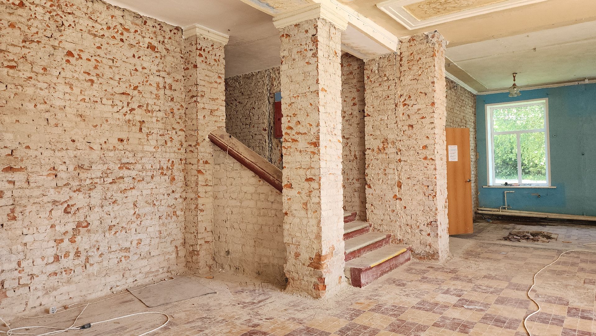 руза, дорохово, дом культуры, ремонт дома культуры,