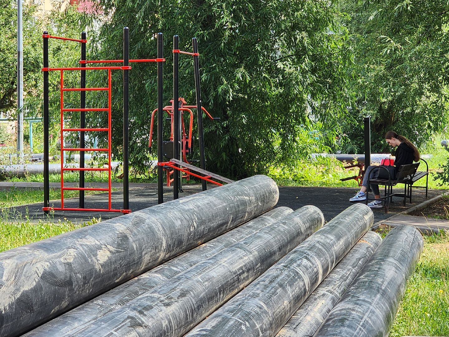чехов, вишневый бульвар, теплосети, капремонт, реконструкция, укладка новых труб, уникальная изоляция труб, теплоснабжение, горячее водоснабжение, госпрограмма московской области, развитие инженерной инфраструктуры,