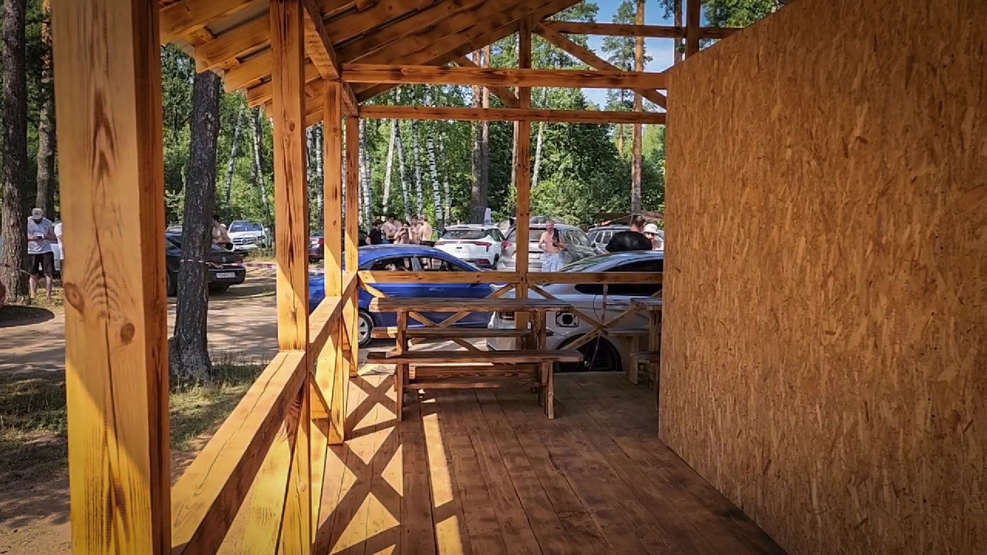 воскресенск, кафе на озере, отдых, озеро голубое ,