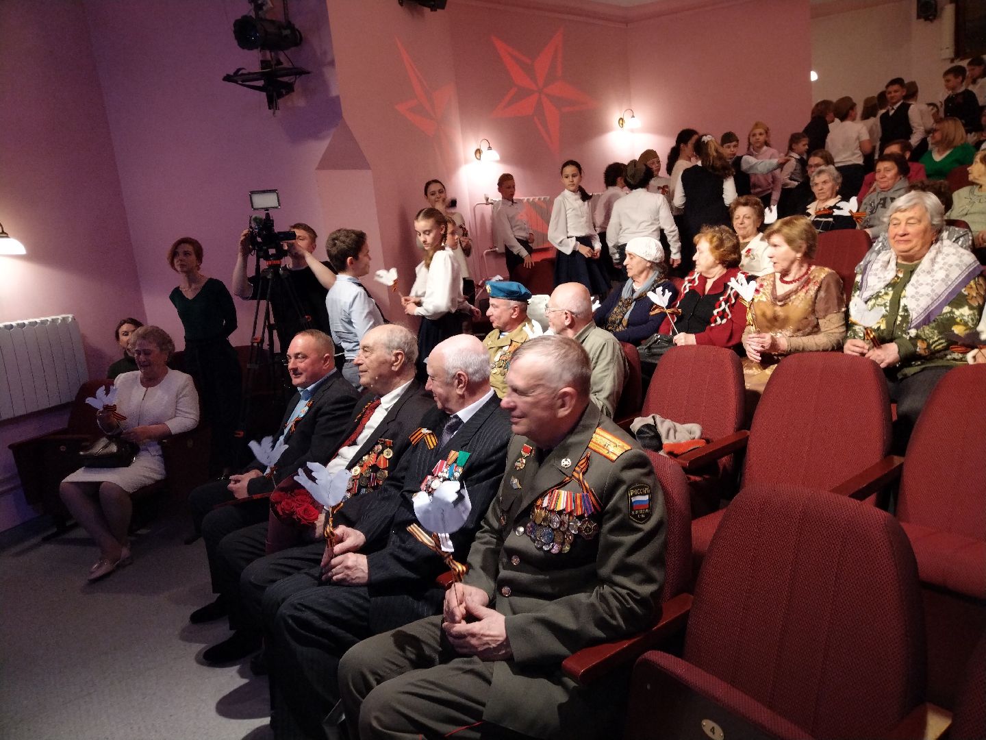 ветераны, День Победы, 9 мая, Огниво, Мытищи