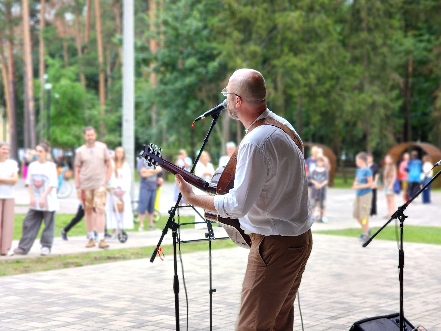 дубна, улица, музыканты, живой звук, социальный проект,