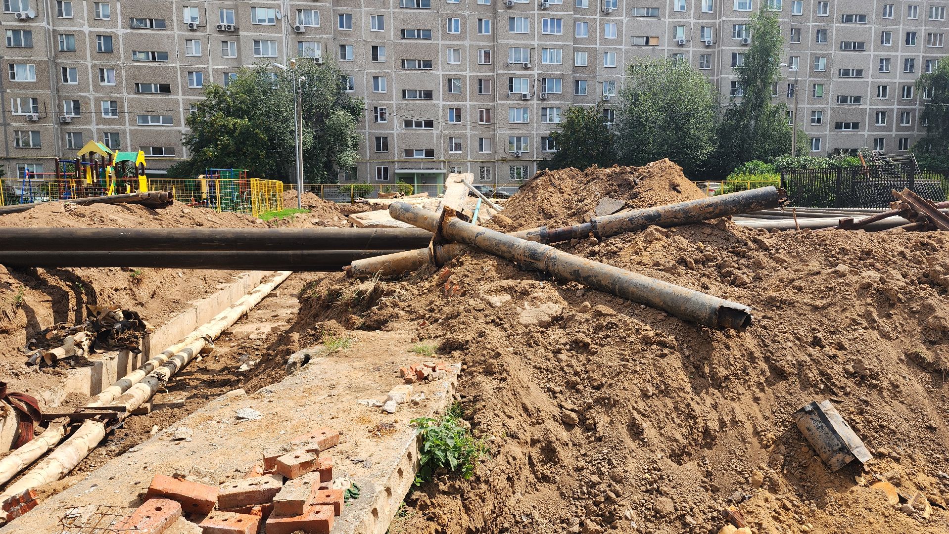 домодедово, подмосковье, теплосеть, замена теплосетй, новые трубы, жкх, отопление,трубопровод,