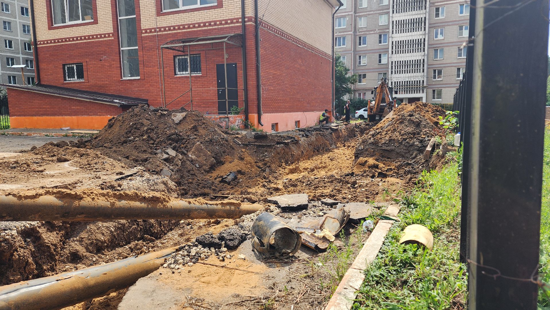 домодедово, подмосковье, теплосеть, замена теплосетй, новые трубы, жкх, отопление,трубопровод,