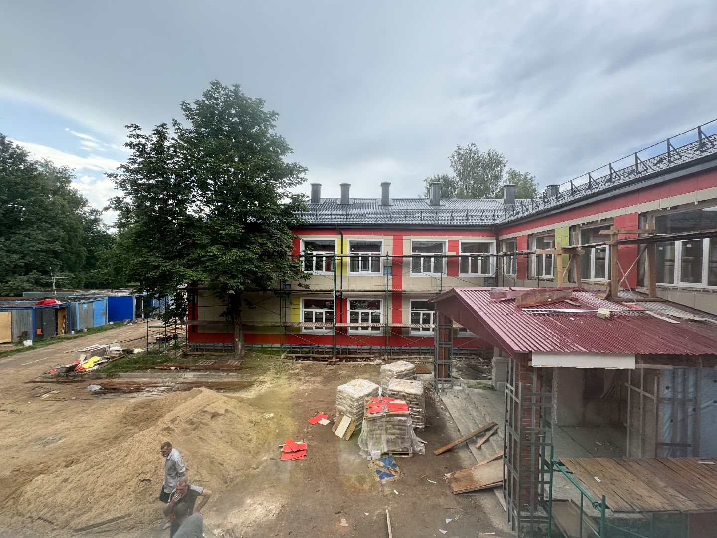 шаховская, капитальный  ремонт, детский сад,строительство,