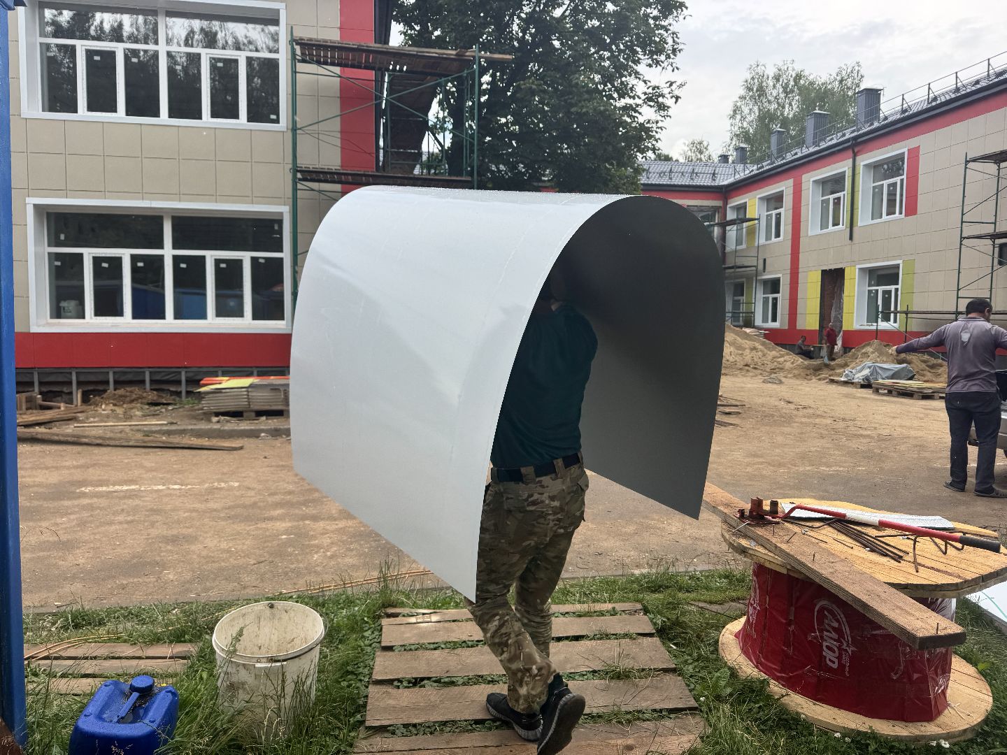 шаховская, капитальный  ремонт, детский сад,строительство,