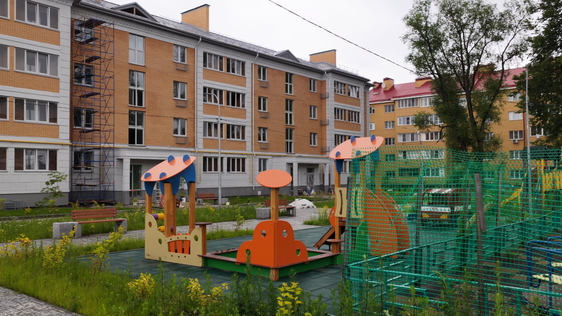 видео с коптера, дом для переселенцев егорьевск, новый дом в егорьевске,