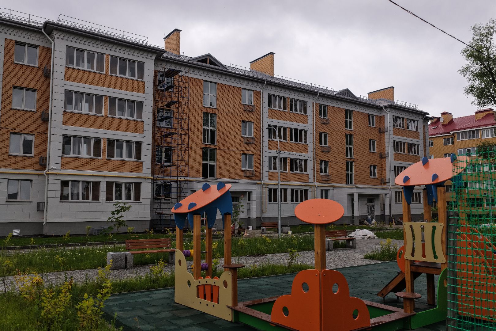 видео с коптера, дом для переселенцев егорьевск, новый дом в егорьевске,