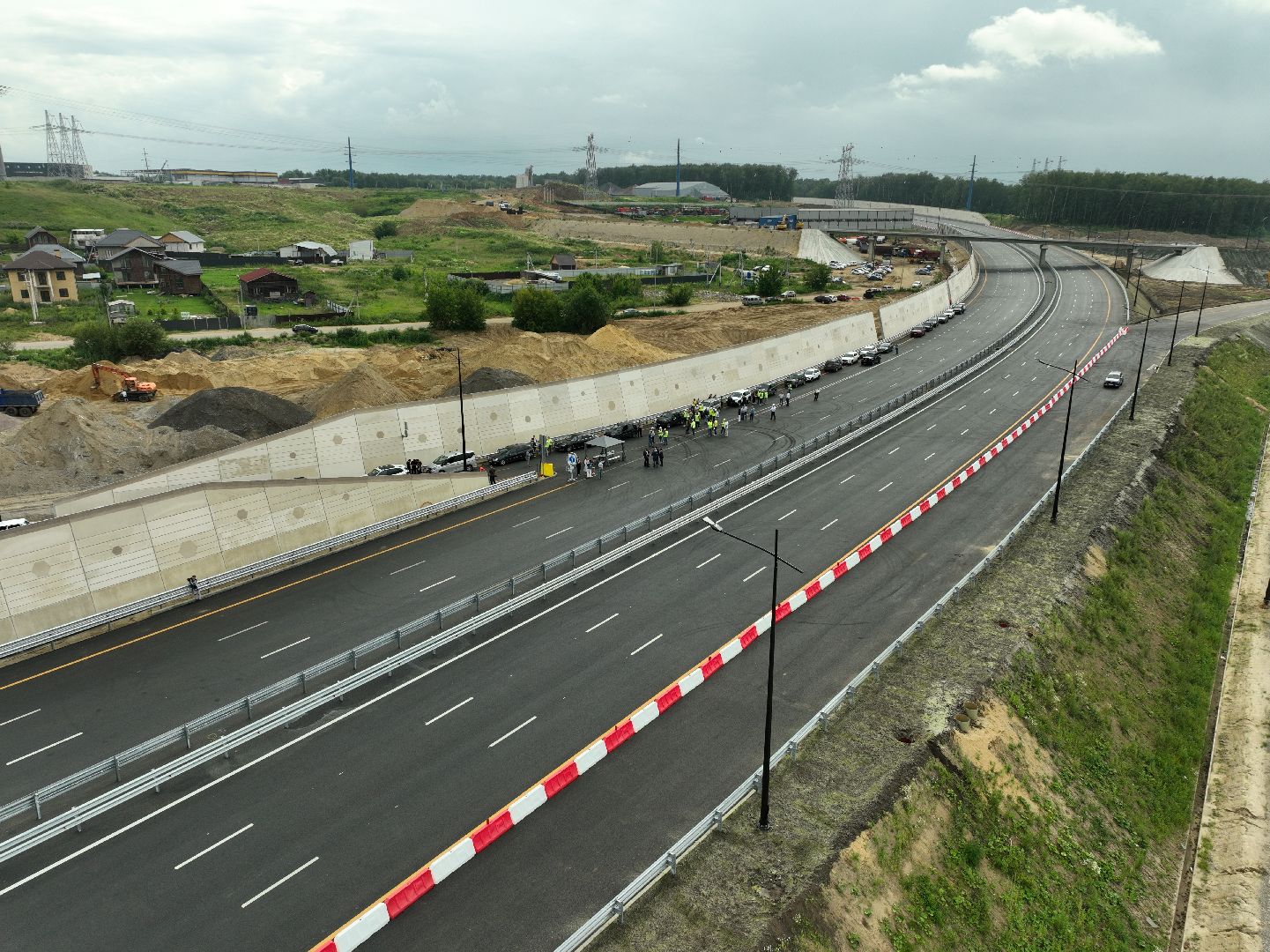 видео с коптера, юла, дороги подмосковья, второй участок юла,