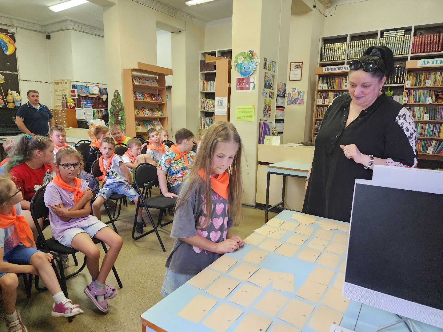 фрязино, викторина для детей, фольклор, детский лагерь, библиотека,